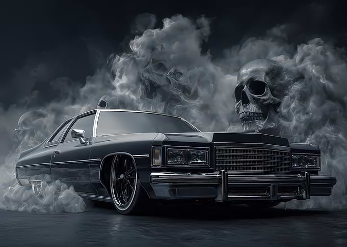 Classic Gothic Car