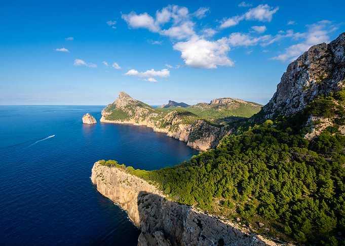 Panoramic View of Cap Formentor Mallorca