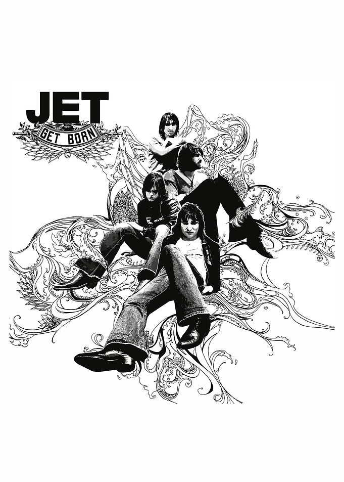 Jet Get Born Band Poster