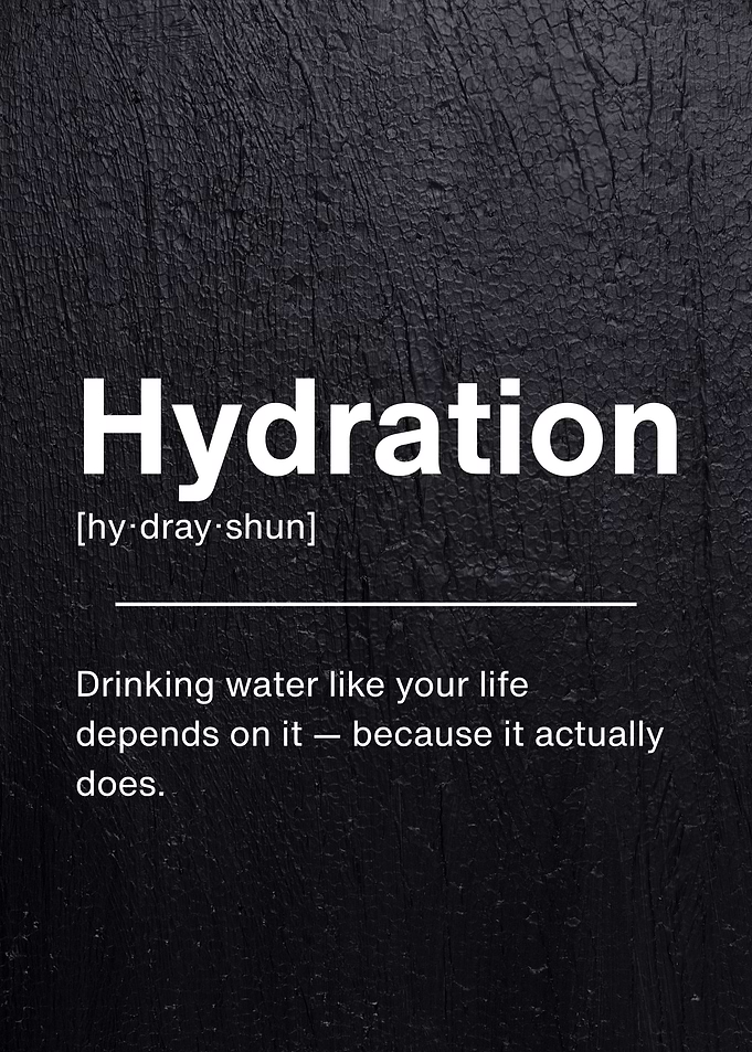 Hydration - Funny Gym Definition