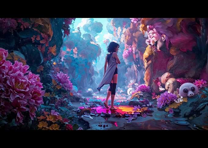 Fantasy Forest Woman