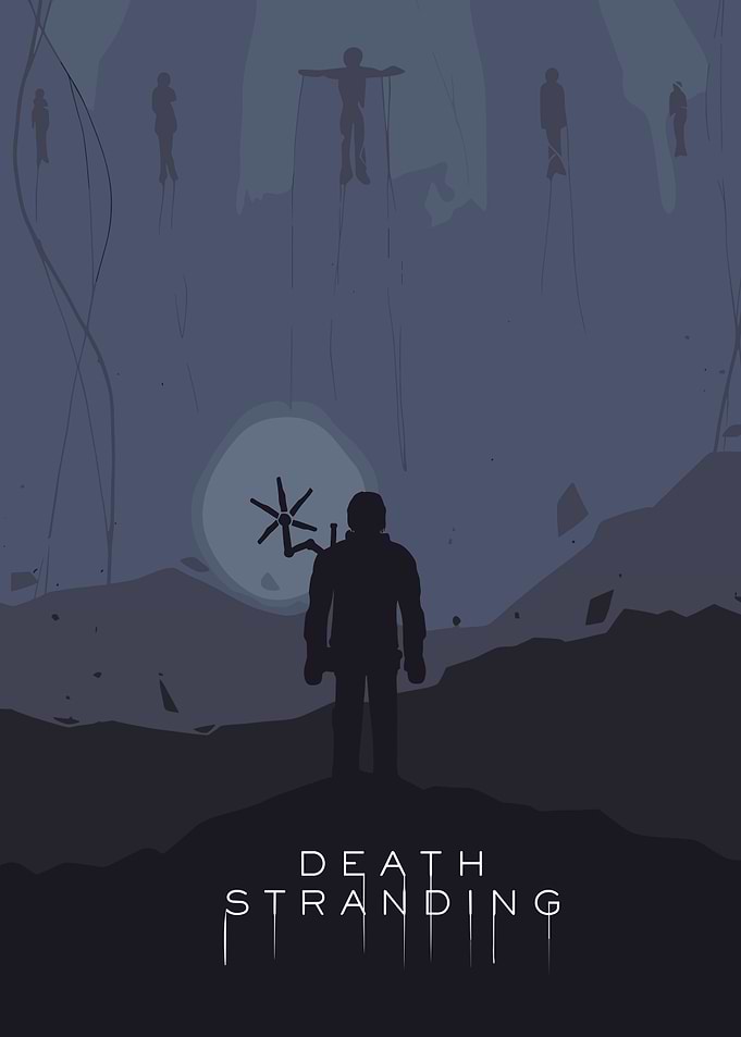 Death Stranding Minimalist Poster