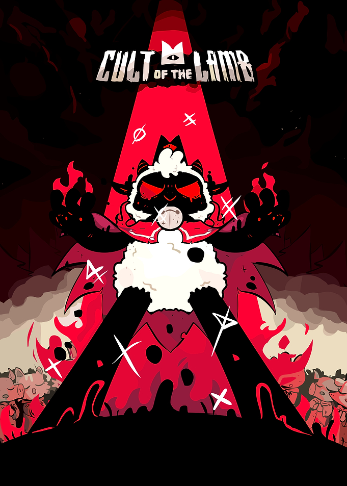 Cult of the Lamb Game Poster