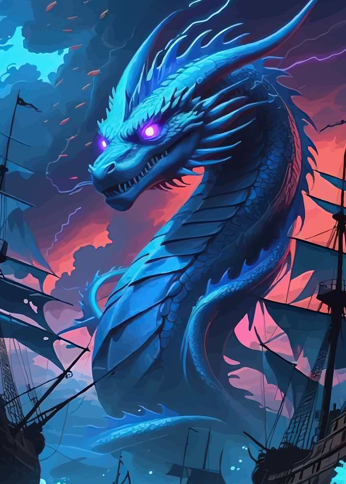 Dragon Ships Fantasy
