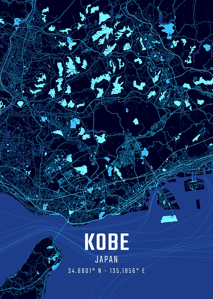 Kobe Midnight City Map