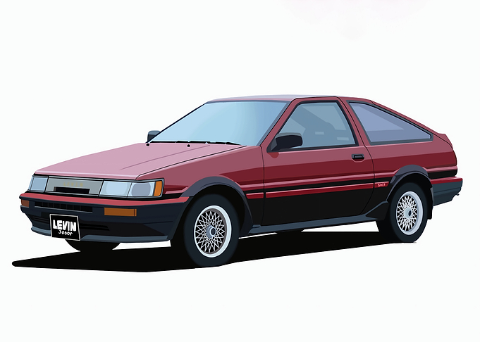 Red Levin AE86