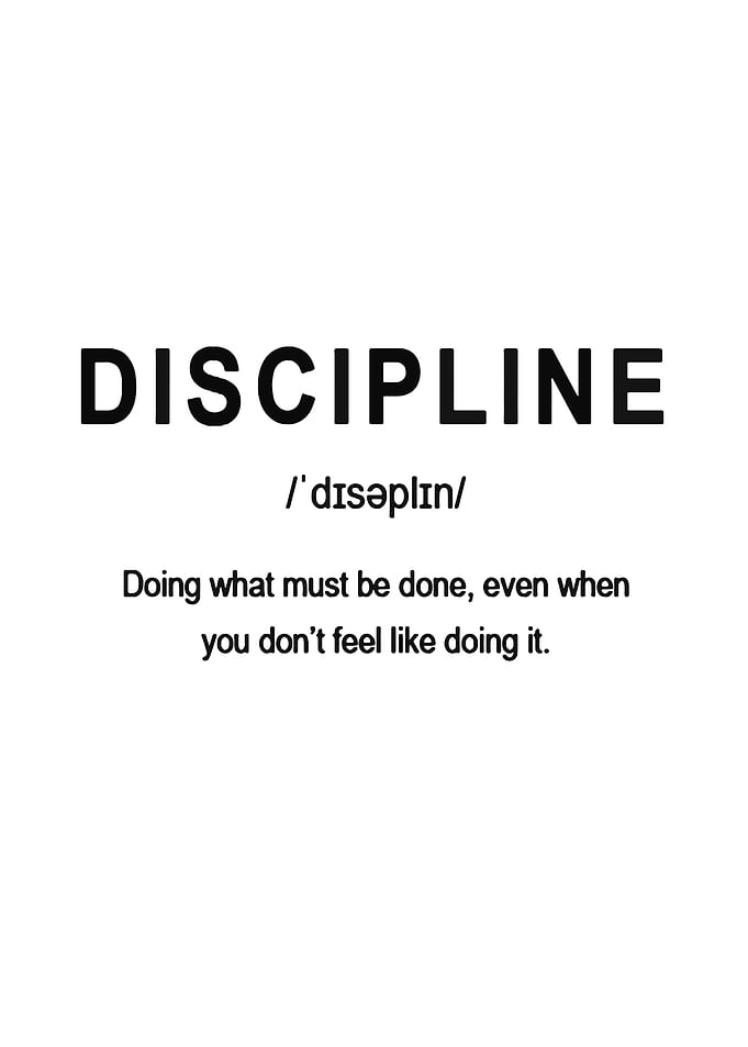 Discipline Definition