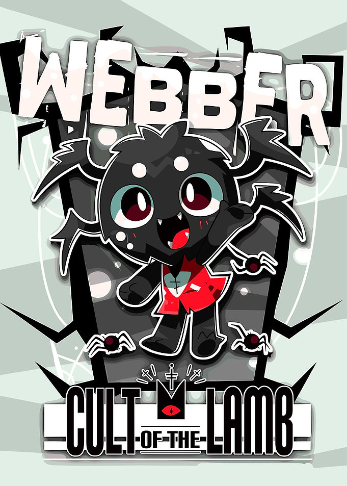 Webber Cult of the Lamb Illustration
