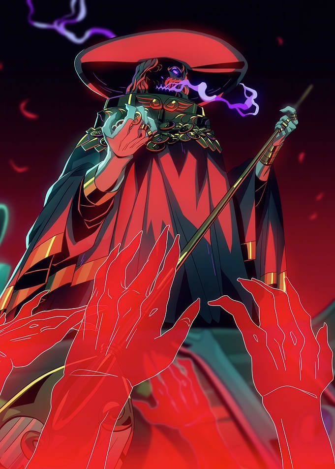 Hades Character Illustration