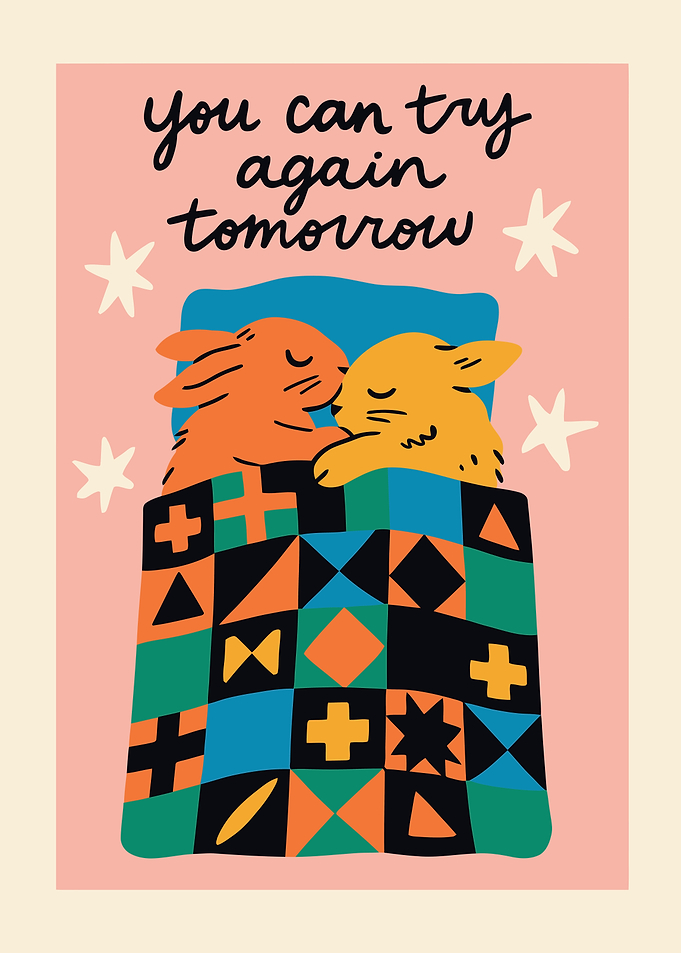 Rabbits in Bed - Tomorrow is Another Day