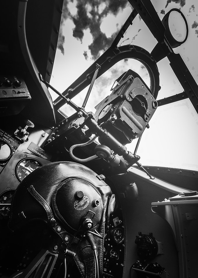 Spitfire MkXIV cockpit