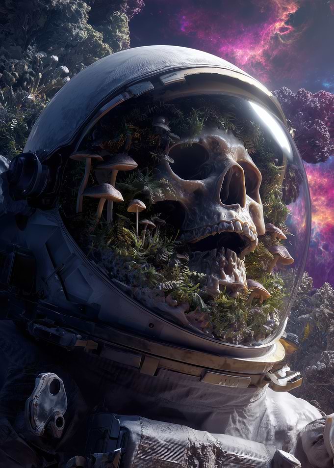 Astronaut Skull