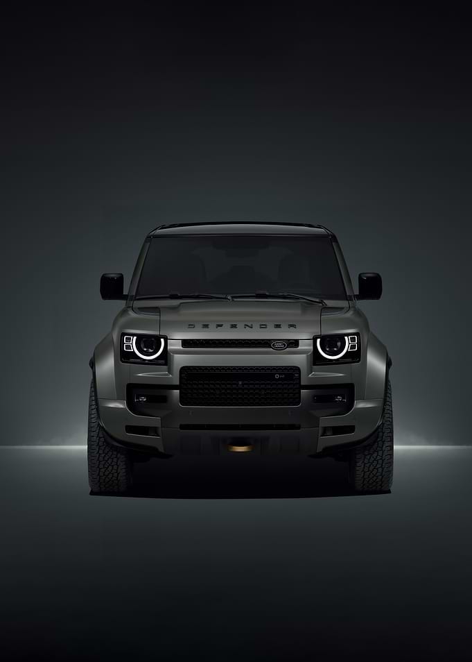 Land Rover Defender Front View