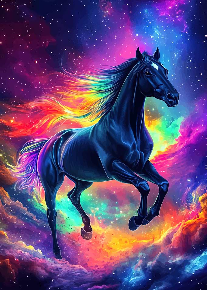 Cosmic Horse Nebula