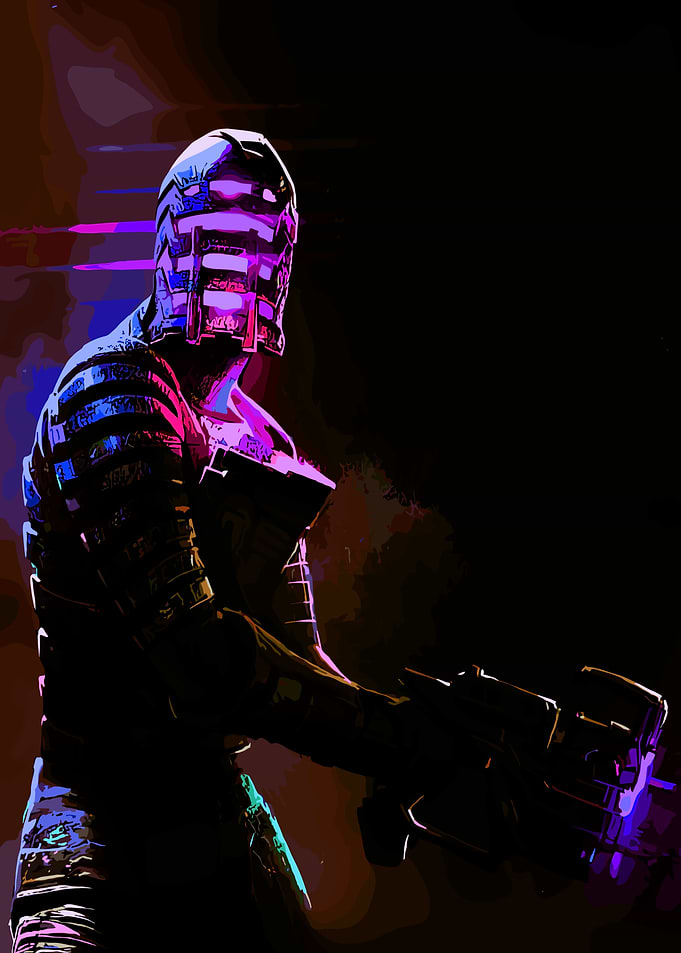 Dead Space Isaac Clarke Illustration