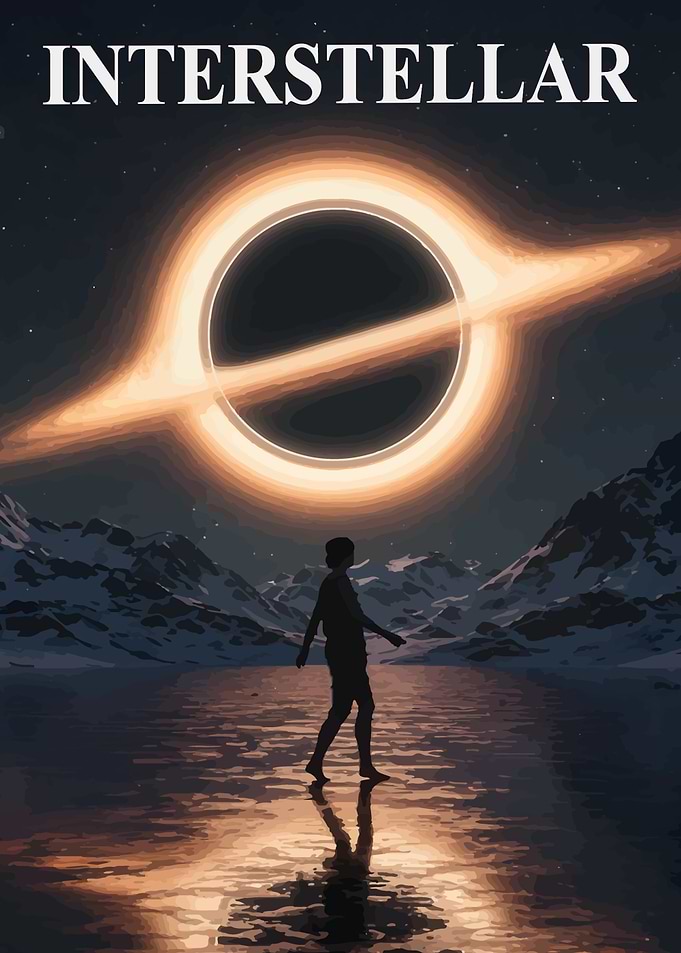 Interstellar Movie Poster Fan Art