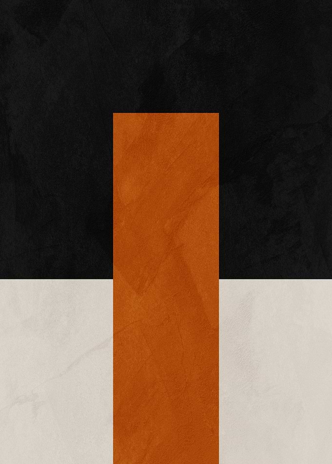 Abstract Color Block Composition