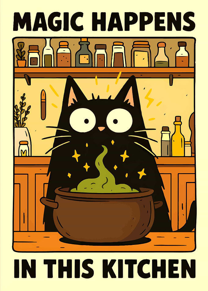 Magic Happens in This Kitchen