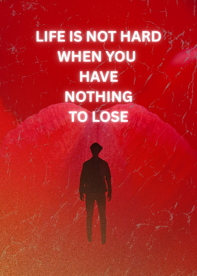 Inspirational Quote with Silhouette
