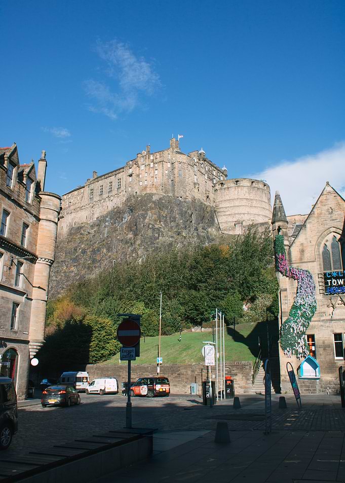 Edinburgh Castle on a Sunny Day