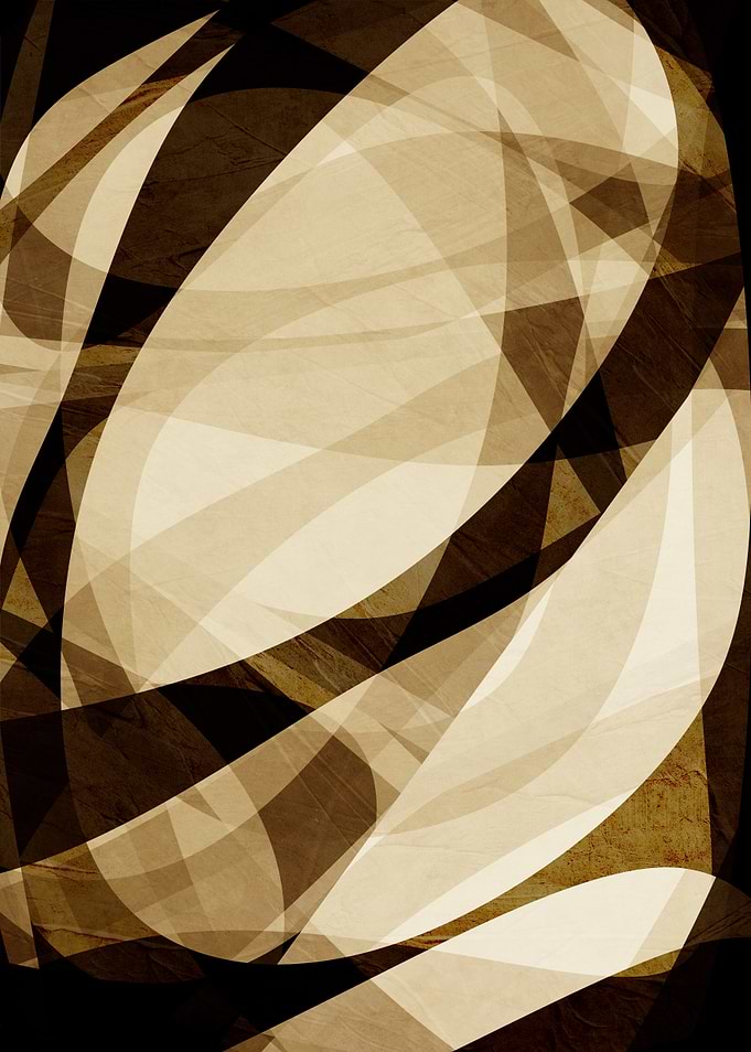 Abstract Curves in Sepia Tones
