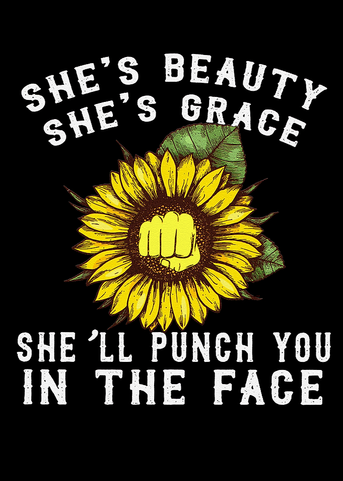 She's Beauty, She's Grace Sunflower Punch