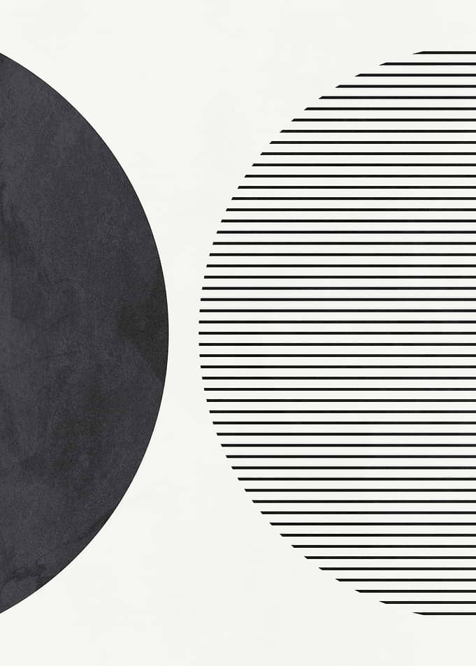 Minimalist Circles Art