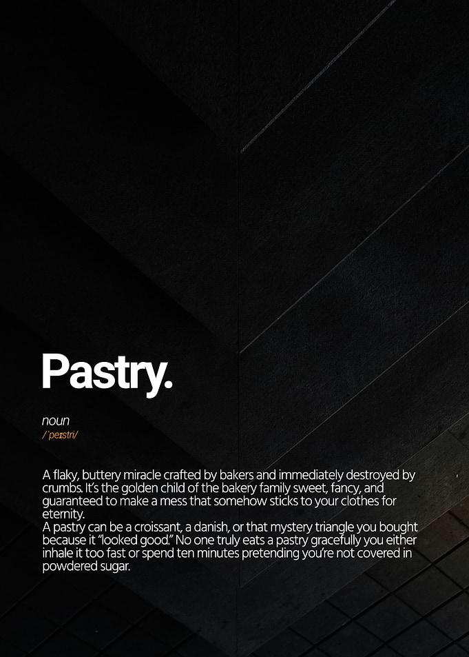 Pastry Typography