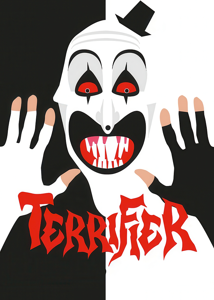 Terrifier Art the Clown Illustration