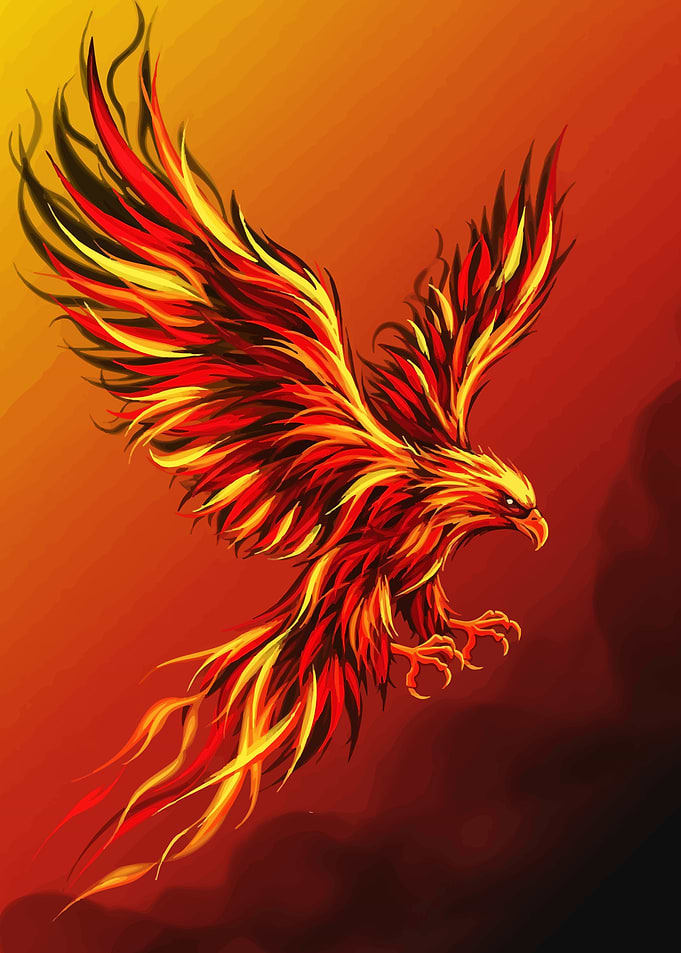 Fiery Phoenix Rising