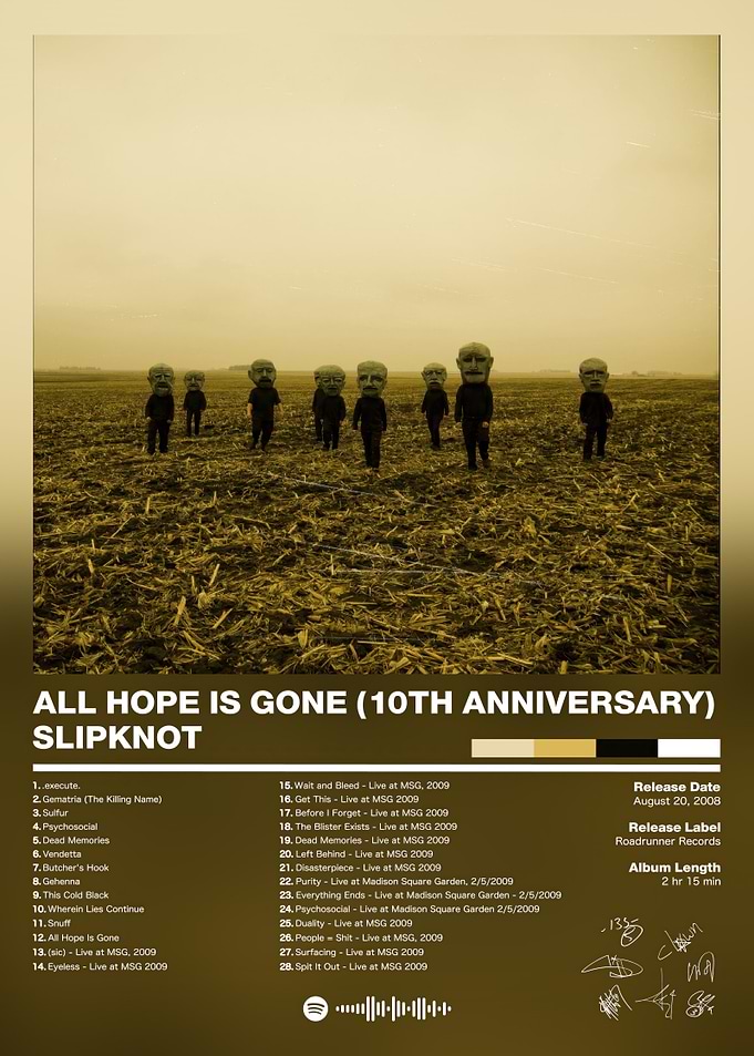 Slipknot - All Hope Is Gone