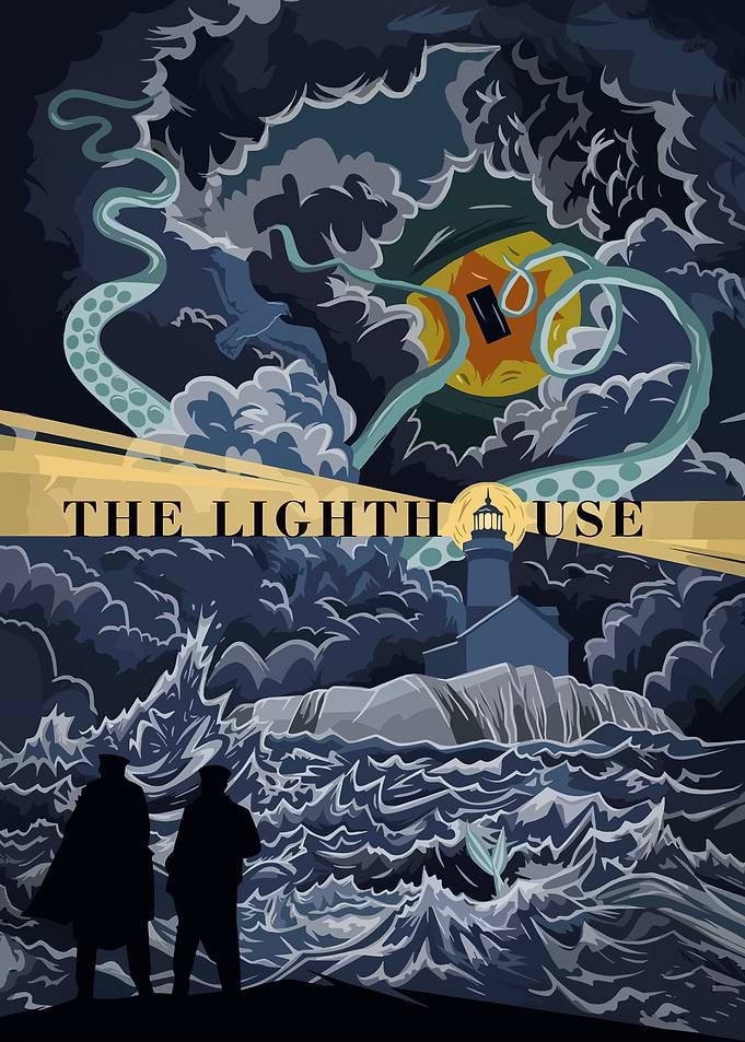 The Lighthouse: Nautical Horror Illustration