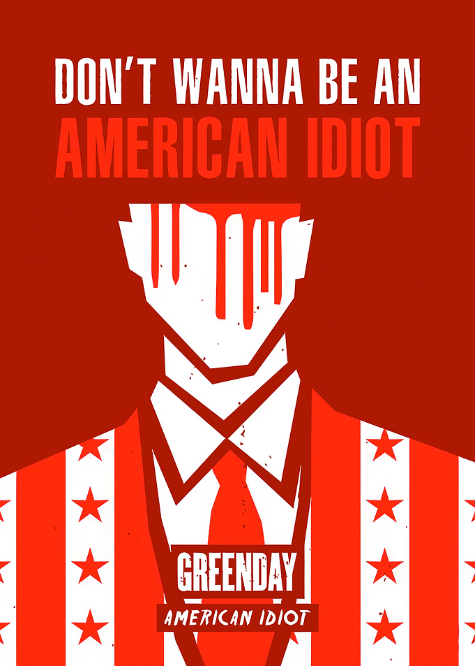 Green Day American Idiot Album Art