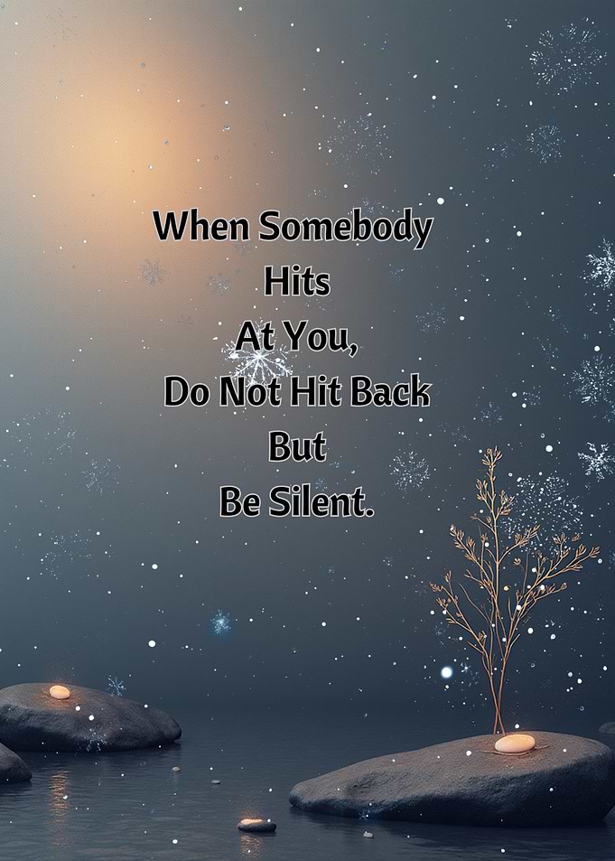 Inspirational Quote on Serene Landscape