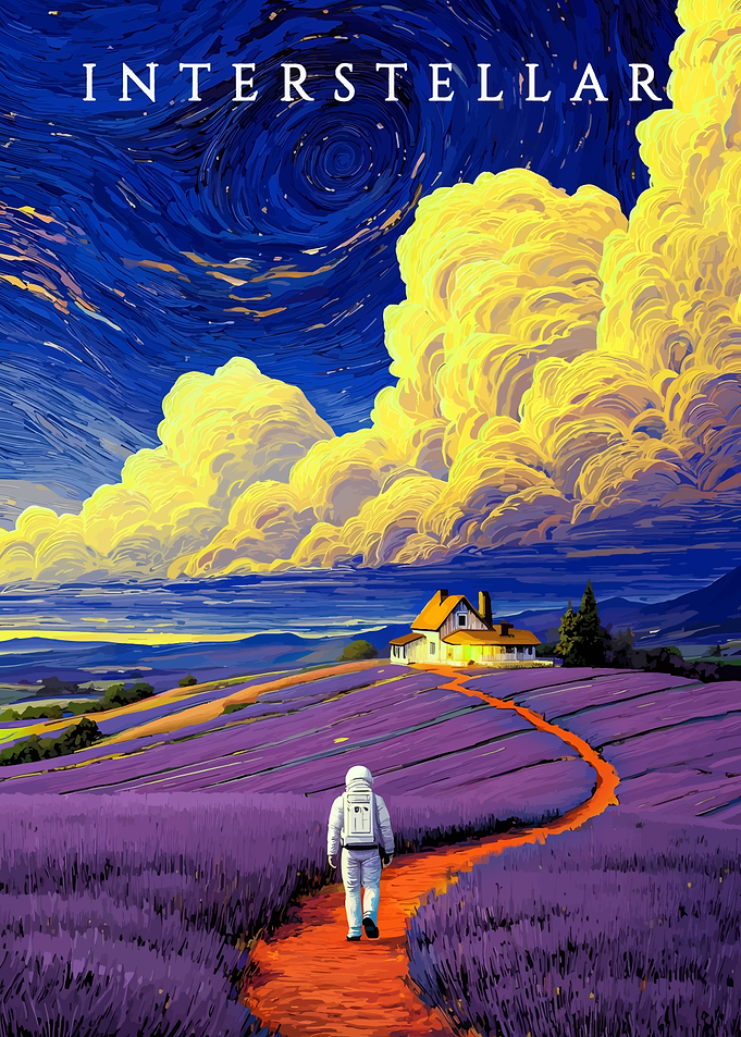 Interstellar Movie Poster Art