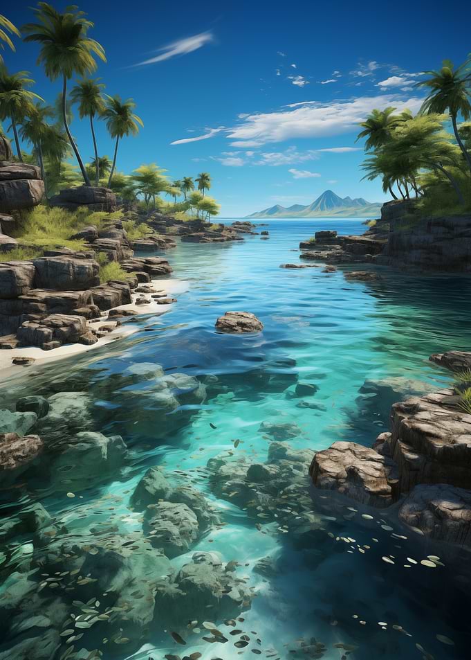 Tropical Island Paradise