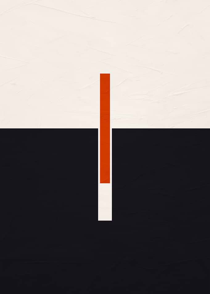 Minimalist Abstract Color Block Art