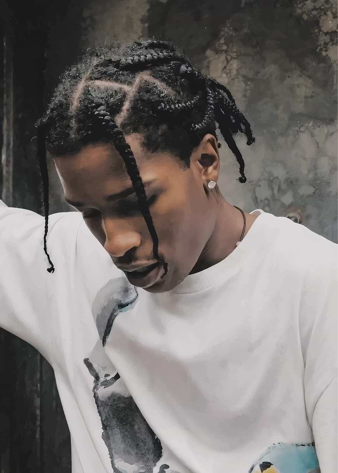 A$AP Rocky Portrait