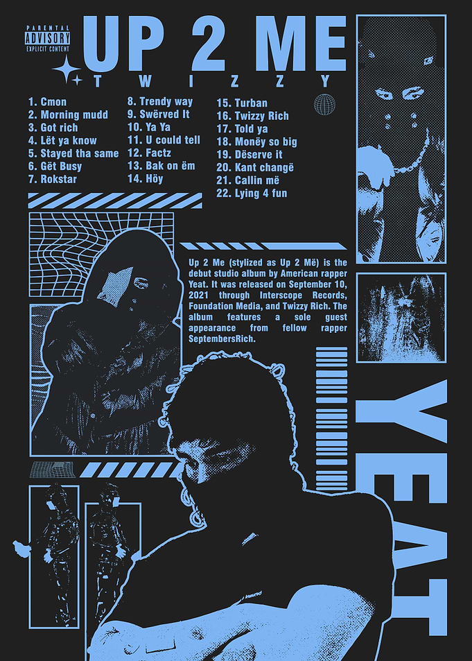 Yeat - Up 2 Me Album Art