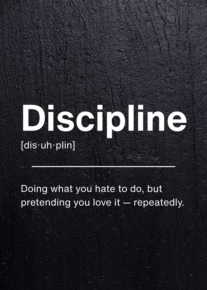 Discipline Funny Definition