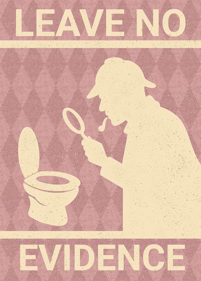 Funny Toilet Poster