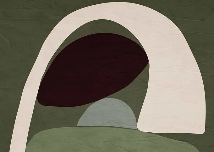 Abstract Shapes in Earth Tones