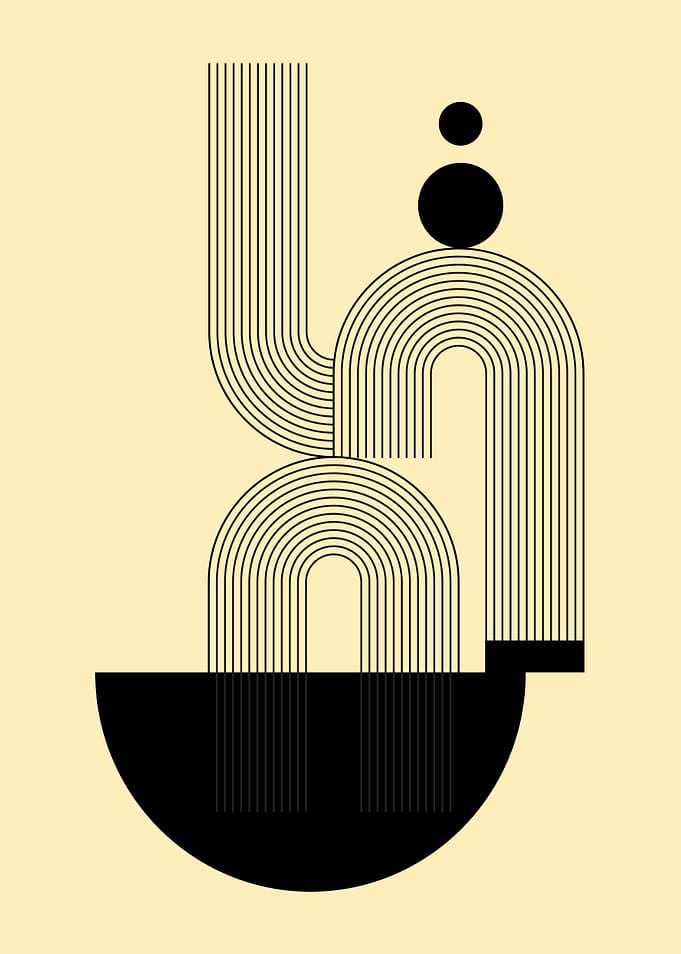 Abstract Geometric Black