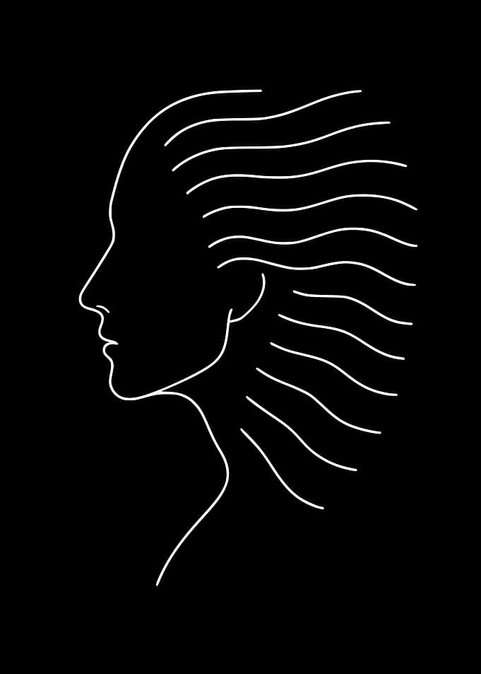 Flow — Minimal Line Art Woman