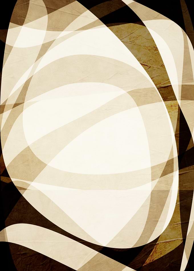 Abstract Curves in Sepia Tones