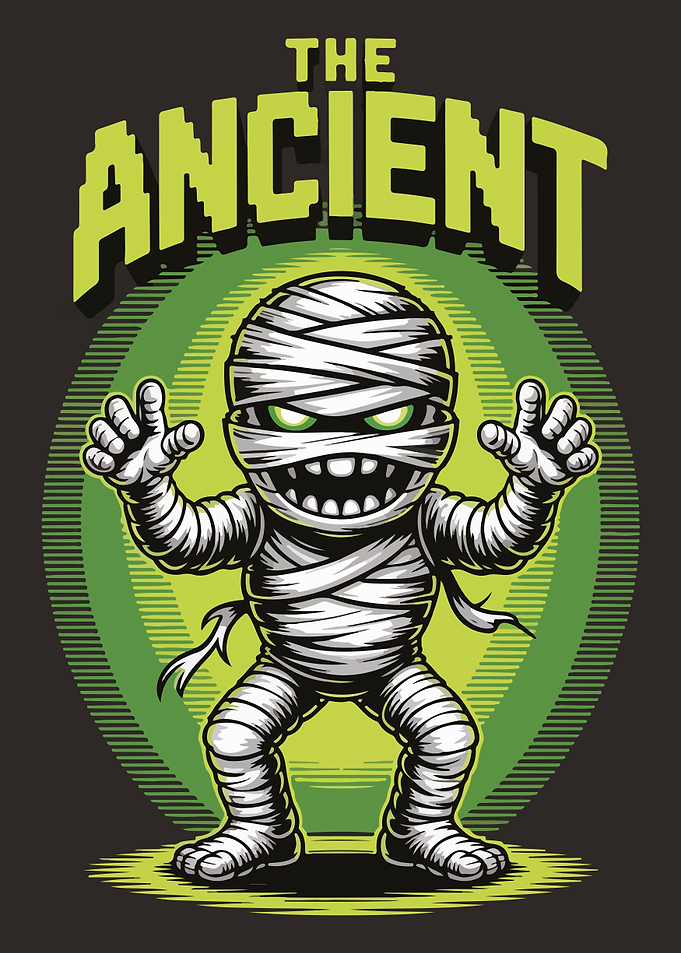 Cartoon Mummy Illustration