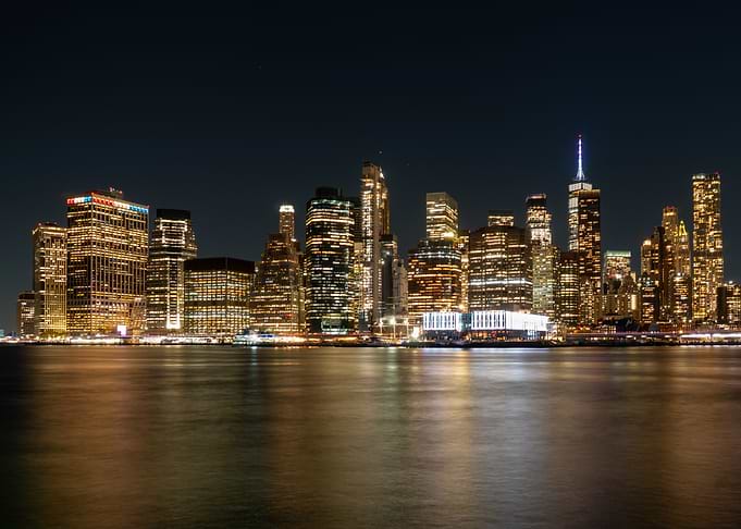 New York City Skyline at Night