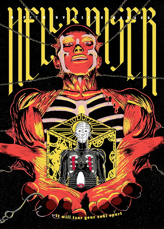 Hellraiser Movie Poster Art