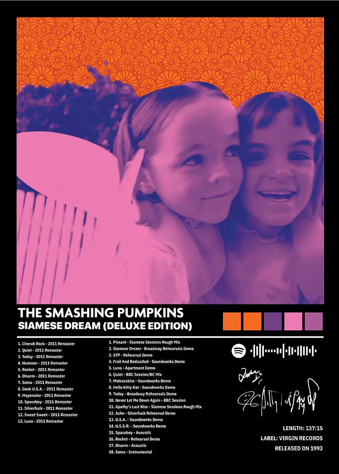 The Smashing Pumpkins Siamese Dream Album