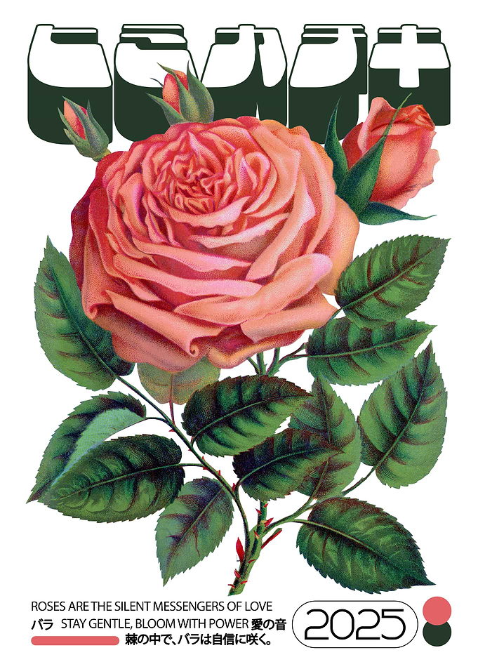 Roses and Jars Graphic Art